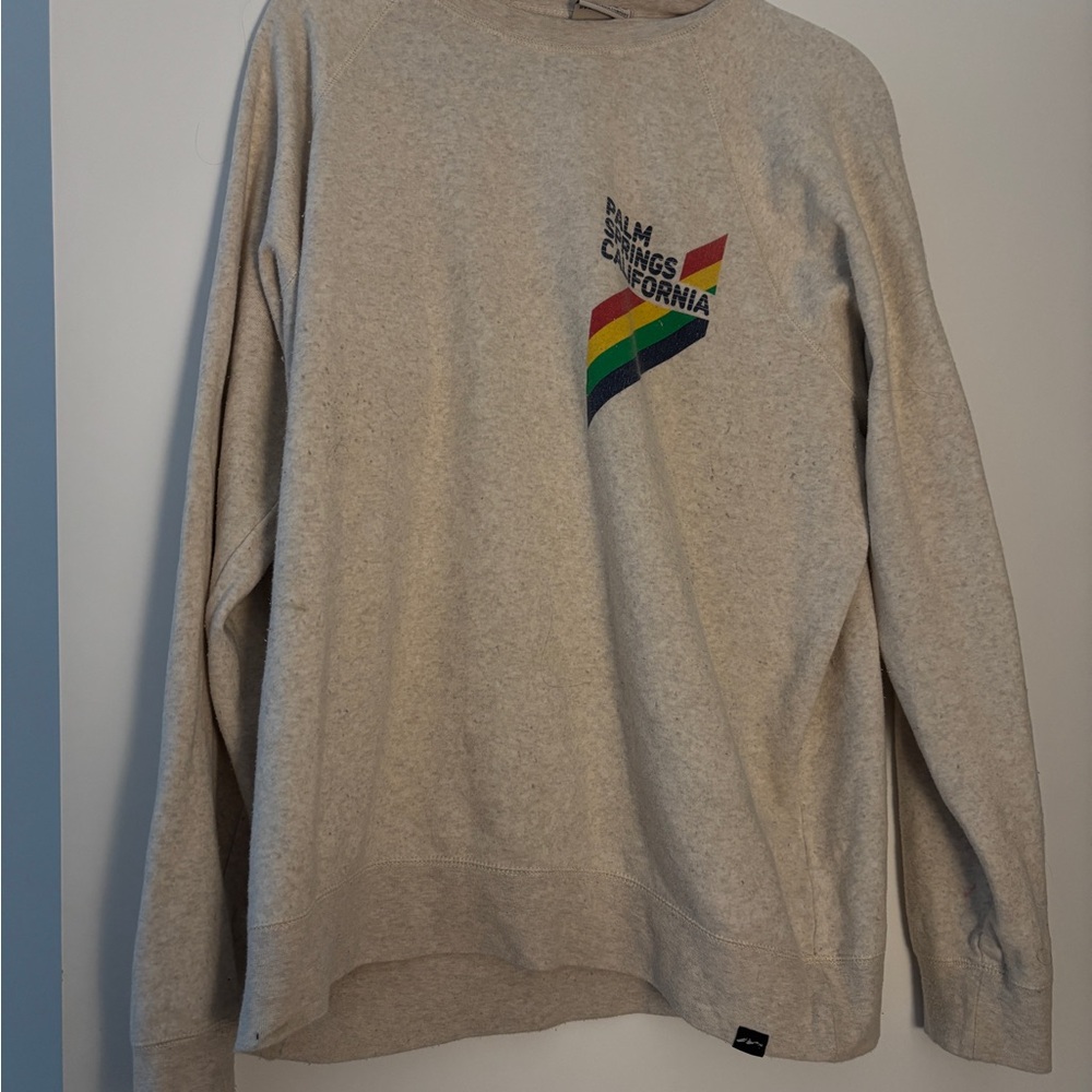Unisex Retro Palm Springs Crewneck Sweater